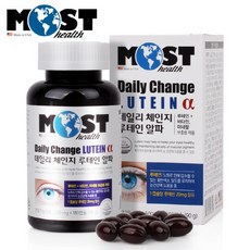 모스트 데일리 체인지 루테인 알파 500mg * 180캡슐 / 눈영영제, 단품