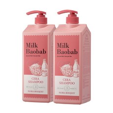 밀크바오밥 세라 샴푸 플로라부케 1200ml 1+1, 단품없음