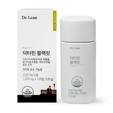 닥터린 블랙핏 다이어트 식품, 120정, 1개