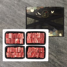 선물세트 미국산 초이스 LA갈비 찜갈비용 3.2KG 800g 4구선물세트