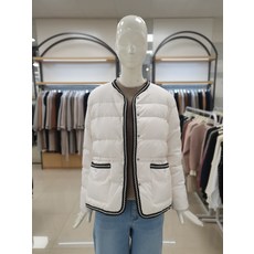 [아울렛 백화점] { 올리브데올리브 } 라인 배색 스프링 경량 다운패딩 YP2WH801(1318408)