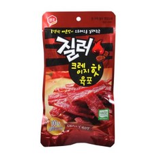 샘표식품 질러(크레이지핫육포)70g 샘표 질러 육포 안주 간식 49673668EA, 옵션: 본상품선택, 옵션: 1