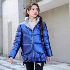Mao여성 오프 시즌 밝은 코튼 패딩 자켓 한국 스타일 느슨한 두꺼운 코튼 패딩 자켓 재킷