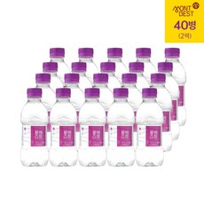몽베스트생수 330mlx40개, 330ml, 40개입