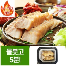 간단하게 즐기는 한방수육 발열보쌈수육 5분완성 나들이용 캠핑용 김치새우소스세트 365g, [추가]김치(발열보쌈세트+김치)김치2개, 100g