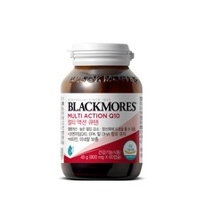 블랙모어스 멀티액션큐텐 60정, 48g, 1개