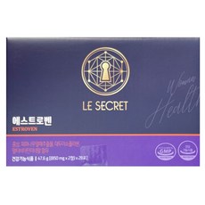 뉴트리원 르시크릿 에스트로벤 850ml X 2정 X 28입, 단품, 단품