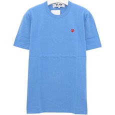 [꼼데가르송] P1T3141 BLUE 하트 티셔츠