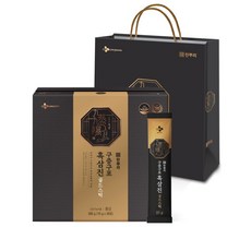 [스틱형] CJ 한뿌리 구증구포 흑삼진 골드스틱 1박스(1개월분)