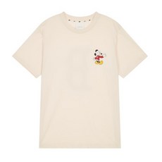 MLB X DISNEY 액션 반팔 티셔츠 31TSK2031 아이보리(43I)