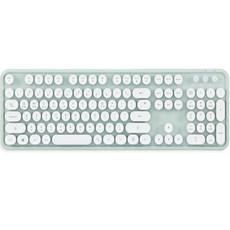 엑토 레트로 무선 키보드 KBD-48, 1개, 민트