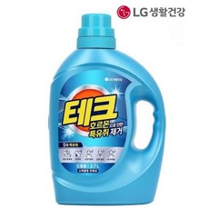 엘지생활건강 테크 특유취제거 액체세제 드럼용 2.7L, 상세페이지 참조