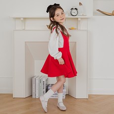 릴리푸리 여아용 파이 멜빵 원피스