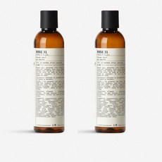 르라보 Rose 로즈 31 바디워시 클렌저 샤워젤 237ml x2