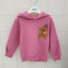 리틀밥독 (구리남양주)바비디부 아기곰 후드티셔츠 H194MTS12