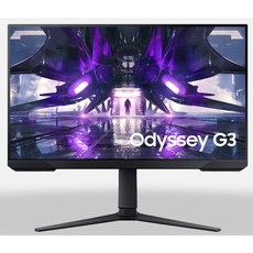삼성전자 60.4cm FHD 오디세이 G3 게이밍 모니터, LS24AG300NKXKR