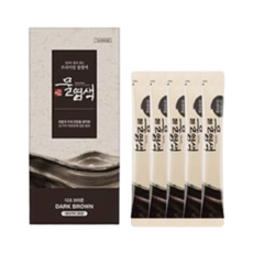 씨드비 프리미엄 물염색 5회분(염색도구 미포함), 5개, 다크브라운