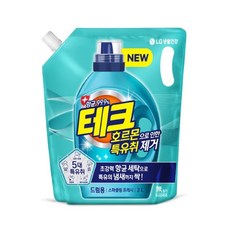 테크 호르몬 특유취제거 액체세제 리필 드럼, 5개, 2L