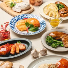한끼통살 통살 닭가슴살 10종 혼합, 20개, 100g