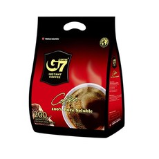 G7 퓨어 블랙커피 200T, 400g, 1개
