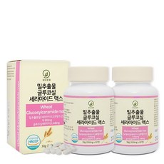 프랑스산 밀추출물 글루코실 세라마이드 맥스 60정, 2개