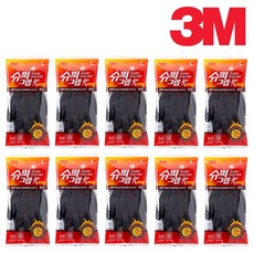 3M 장갑 슈퍼그립 200 100 프로그립 1000 2000 3000 컴포트그립 여름용 겨울용 방한장갑, 10개입, 선택17.슈퍼그립 핫 M