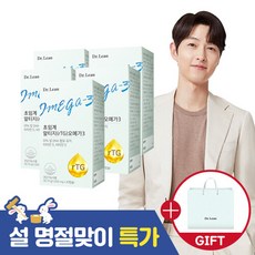 [닥터린] 초임계 추출 알티지(rTG)오메가3 30캡슐 x 5박스, 단일속성
