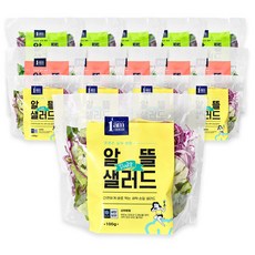 1am 삼시세끼 알뜰 샐러드 3종 혼합구성, 15팩(옐로우5.레드5.그린5)