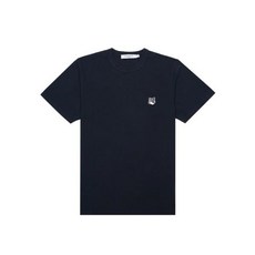 [메종키츠네] 그레이 폭스헤드 반팔티 네이비 GM00118KJ0008-P480