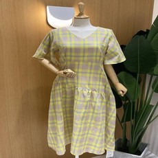 에잇컨셉 썸머체크OP C22G3FOP016YEFR