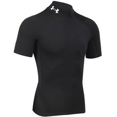 언더아머 UA HG 아머 컴프레션 목크 반팔 (1372586-001)