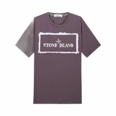 스톤 아일랜드 [명품]STONE ISLAND 스톤아일랜드 NS V STENCIL ONE 로고 반팔T..