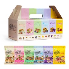 자연루 투데이 너트한줌 6종 x 5p 세트, 600g, 1세트
