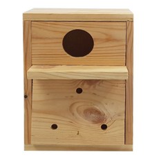 펫츠핸들러 원목 모란 보당 앵무새 알통 HL-103, 혼합색상, 1개