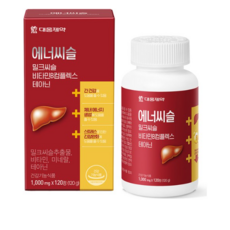 대웅제약 에너씨슬 밀크씨슬 비타민B 컴플렉스 테아닌 밀크시슬, 120정, 1개