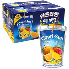 농심 카프리썬 오렌지망고, 200ml, 20개