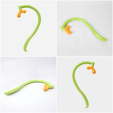 휴대용 목 어깨 마사지기 셀프 안마기 갈고리 지압기 가정용 핸디마사지, 상세페이지 참조