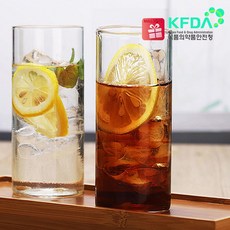drinking cup FQ439 400ml 홈카페유리컵 내열유리컵 예쁜 아이스컵, 투명