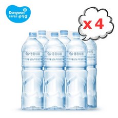 동원 샘물 무라벨 2L 24병, 24개