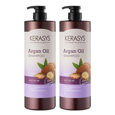 케라시스 아르간 오일 샴푸 베이비 파우더향, 2개, 1L