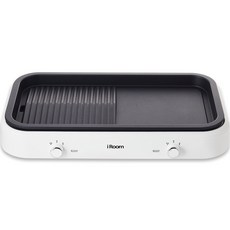 아이룸 클래식 2IN1 멀티그릴 전기그릴 화이트, 2BOX