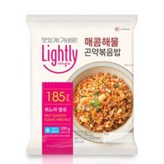 [정원] 라이틀리 매콤해물곤약볶음밥 200g x3개, 1개, 200g x 3개