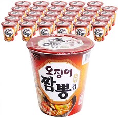 농심 오징어짬뽕 소컵 67g, 30개