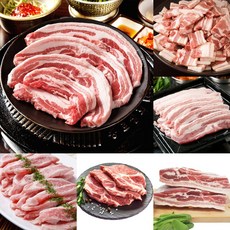 [템포크] 한정특가 수량마감 복합상품, 2.통밀먹인 오겹살1kg