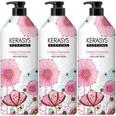 케라시스 러블리 앤 로맨틱 퍼퓸샴푸 꽃향, 980ml, 3개