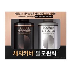 려 더블이펙터 탈모새치 샴푸 / 트리트먼트(1049441), 04 려 더블이펙터 블랙 미니세트