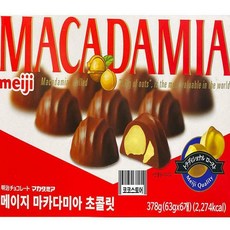 코스트코 meiji 마카다미아 초콜릿 63gx6 메이지, 6개, 63g