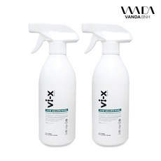 바이엑스 Vi-X 안전한 분사형 소독제 500ml 살균스프레이 소독수 미산성차아염소산수 HOCL 뿌리는소독제, 구성:, 500ml본품x2개