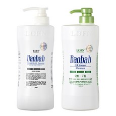 바오밥 LPP 트리트먼트 1000g+건성/지성샴푸 1000g, [지성세트] 트리트먼트 + 지성샴푸