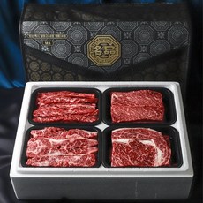 한우 설 명절 선물세트 구이용 800g 선물용 모듬 세트 1++ 당일배송 냉장 등심 안심 갈비살 채끝 업진살 부채살, [옵션4] 한우 1++ 부채살(200g)